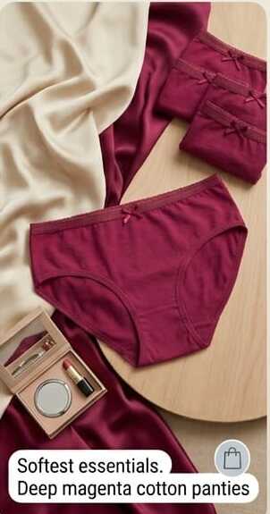 Teusy pure cotton period panty